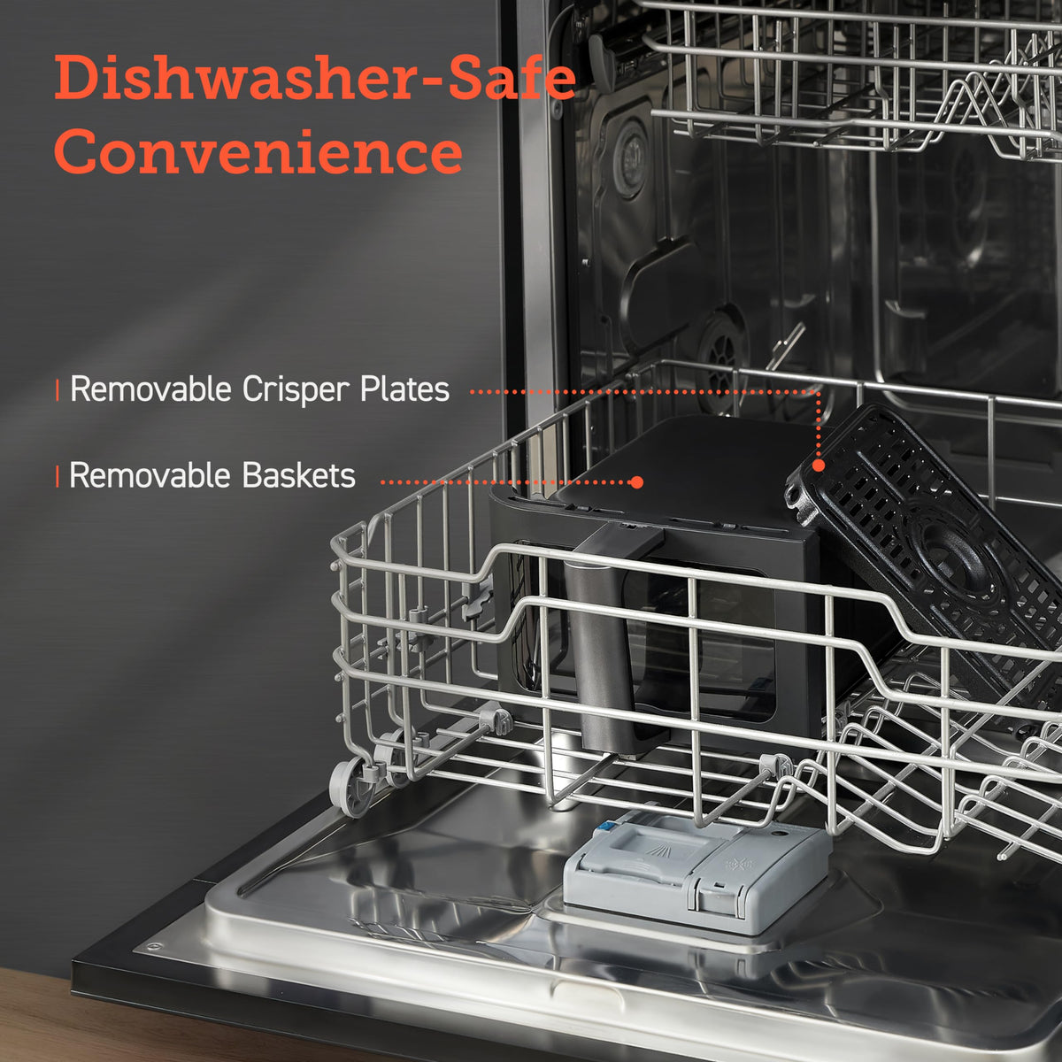 Cosori Dual Air Fryer, 9QT, 10-in-1,Sync Cook & Finish, Max 450ยฐF