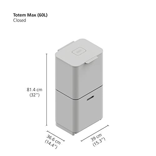 Joseph Joseph Totem Max 60 Liter Waste Separation und Recycling Küche Bin