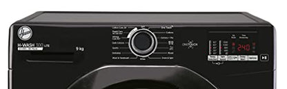 Hoover H-Wash 300 9 kg 1500 U/min Schwarz Freistehend