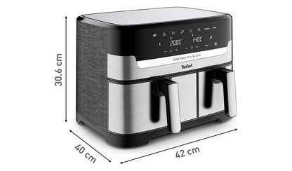 Tefal Heißluftfritteuse Jamie Oliver by Dual Easy Fry & Grill