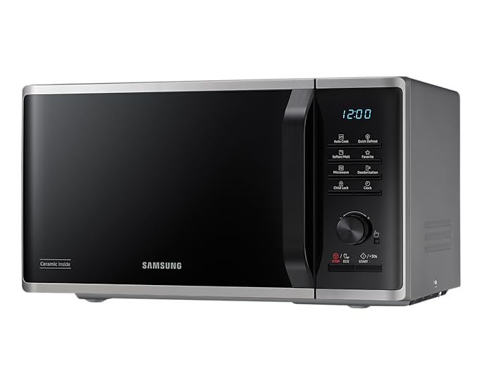Samsung MS23B3515AS Comptoir Micro-onde Simple 23 L 1150 W Noir, Gris