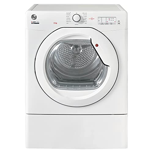 Hoover HLEV8LG 8 kg Vented Wäschetrockner, Weiß, LED Display