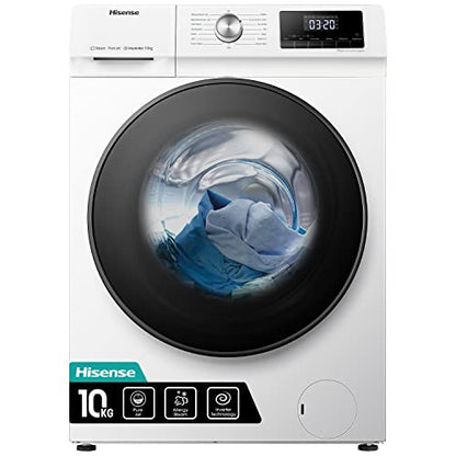 Hisense Freistehend 10 kg Frontlader-Waschmaschine