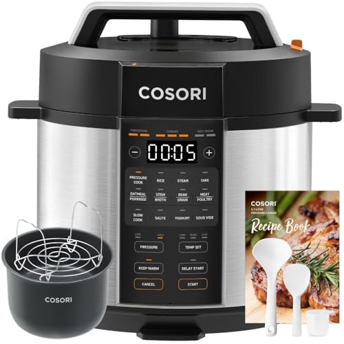 COSORI Elektrisch Pressure Cooker 5.7L, Recipe Book
