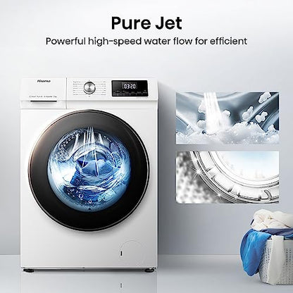 Hisense Freistehend 12 kg Frontlader-Waschmaschine