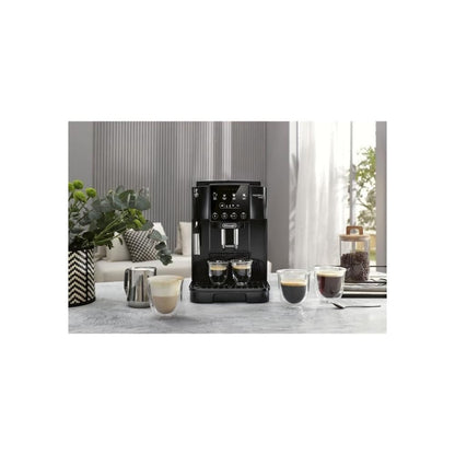 De'Longhi Magnifica Start - Kaffeevollautomat 4 Getränke Schwarz/Grau