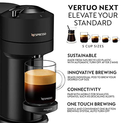 Nespresso Vertuo Next Automatische Kapsel-Kaffeemaschine für Americano