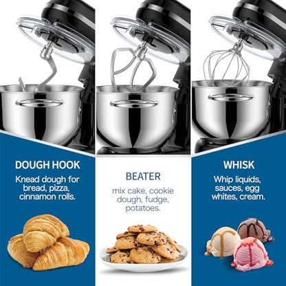 Stand Mixer, Vospeed Food Mixer Dough Standmixer