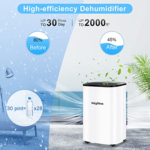 Keylitos 12 L Tag Luftentfeuchter