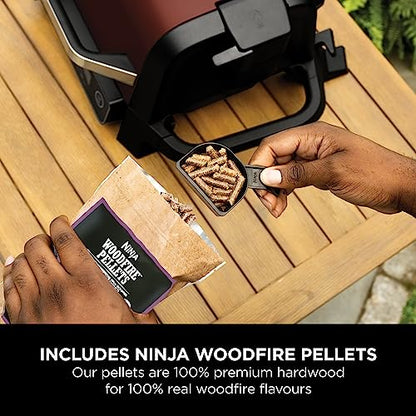 Ninja Woodfire Electric Outdoor BBQ Grill [OG751UKAMZ]