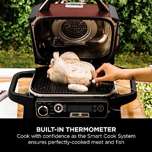 Ninja Woodfire Electric Outdoor BBQ Grill [OG751UKAMZ]