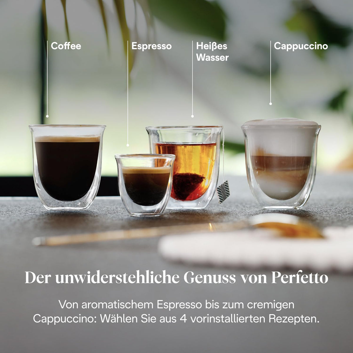 De'Longhi Magnifica Start - Kaffeevollautomat 4 Getränke Schwarz-Grau