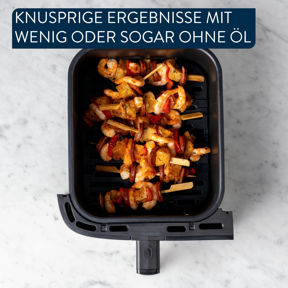 Jamie Oliver by Tefal Dual Drawer Heißluftfritteuse 8,3 L – Airfryer