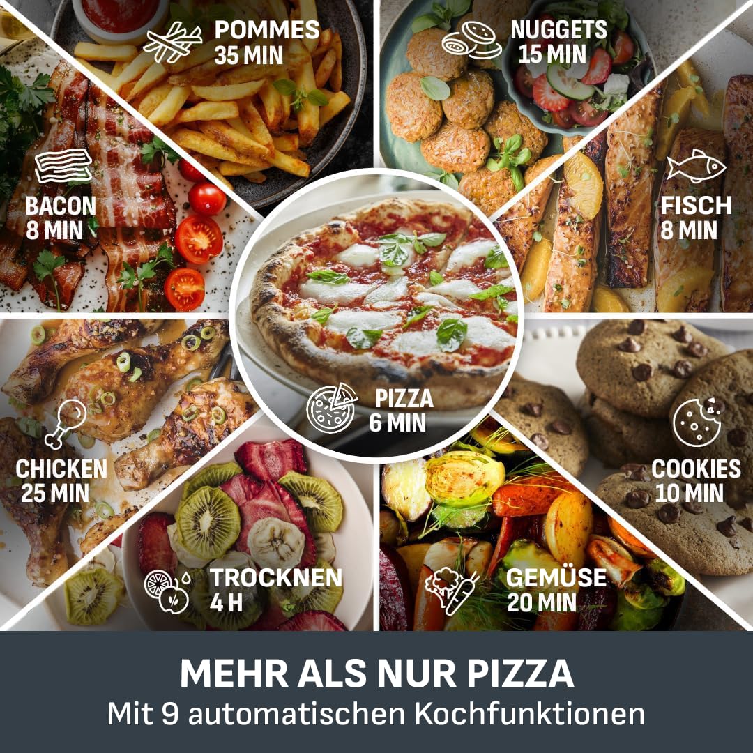 Tefal Easy Fry Mega Heißluftfritteuse – Airfryer mit Sichtfenster