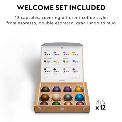 Nespresso Vertuo Plus Automatische Kapsel-Kaffeemaschine