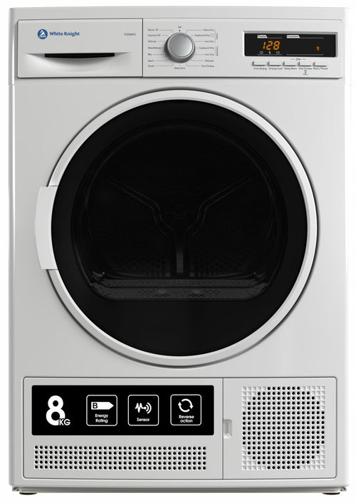 White Knight Condenser Sensor Tumble Dryer 8kg