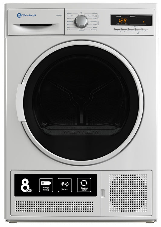 White Knight Condenser Sensor Tumble Dryer 8kg