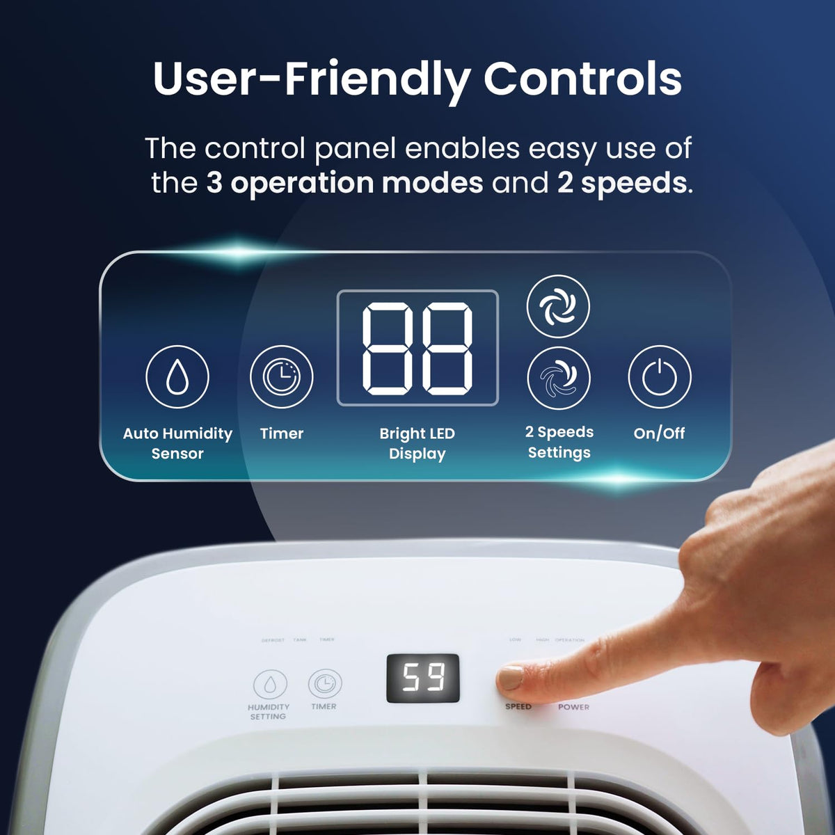 Cosi Home 12L/Day Dehumidifier