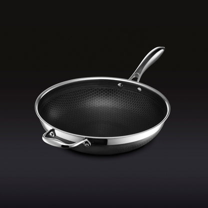 HexClad Hybrid Nonstick Wok