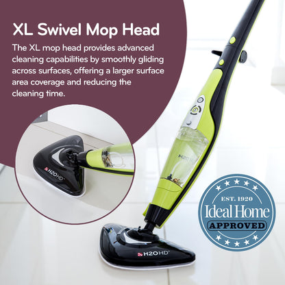 H2O HD Steam Mop and Handheld Steam Cleaner