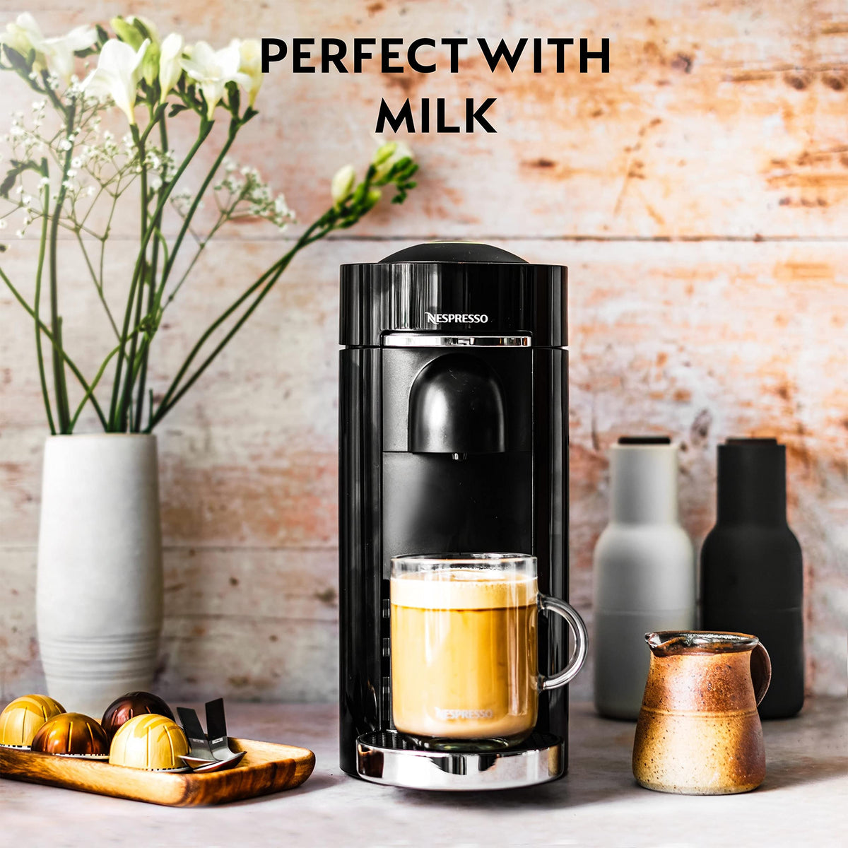 Nespresso Vertuo Plus Automatische Kapsel-Kaffeemaschine