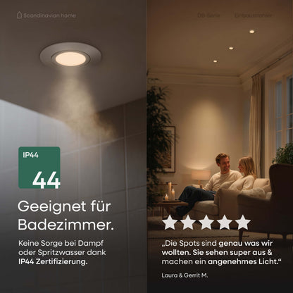 LED Einbaustrahler Dimmbar Schwenkbar Aluminium I DB-Serie